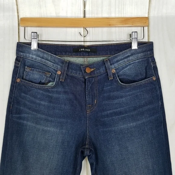 J BRAND Women's Mid Waist Semi Straight Leg Aiden Ringer Jeans Size 26 - Picture 3 of 10